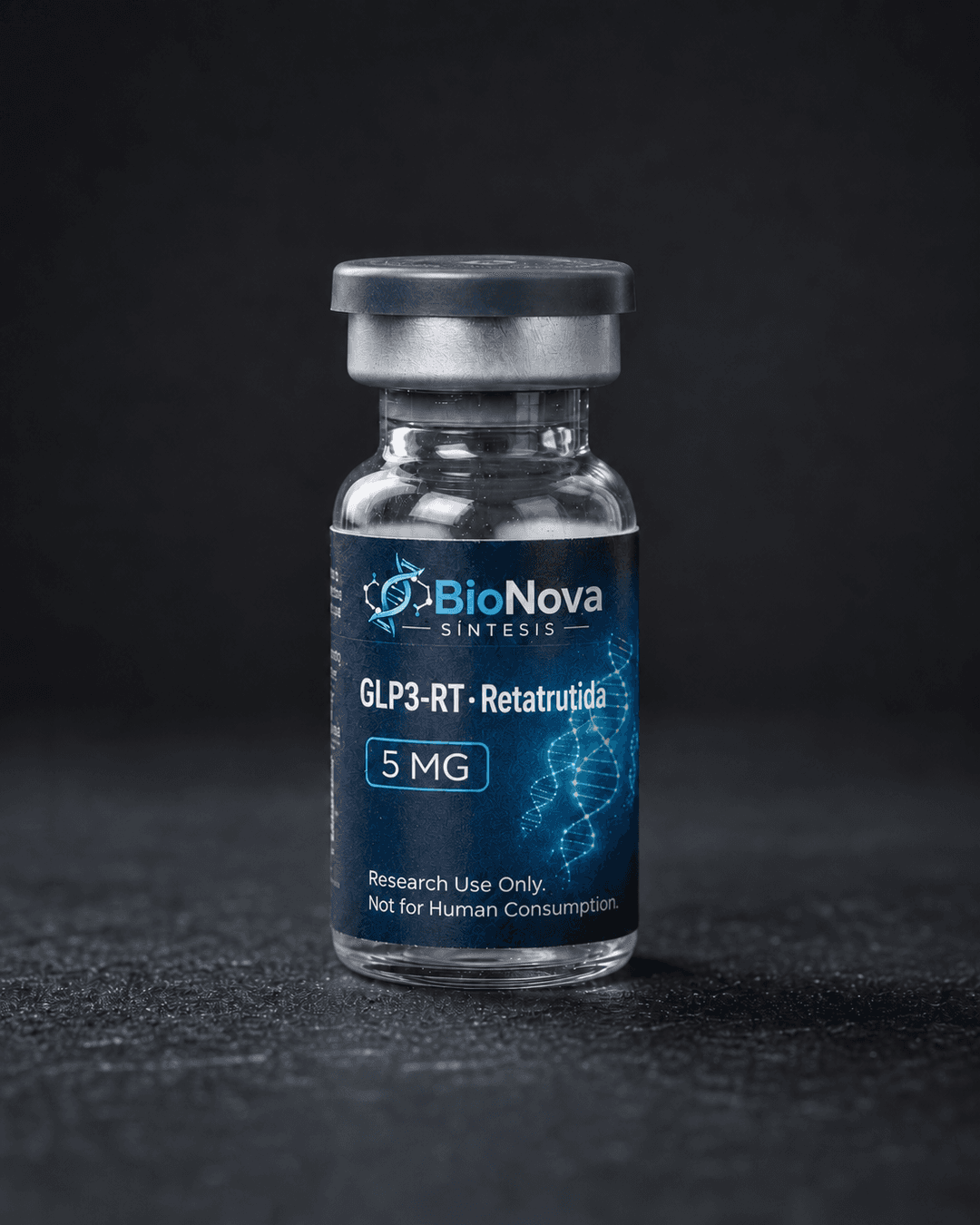Vial BioNova BN3-RT 5 mg para uso exclusivo de investigacion