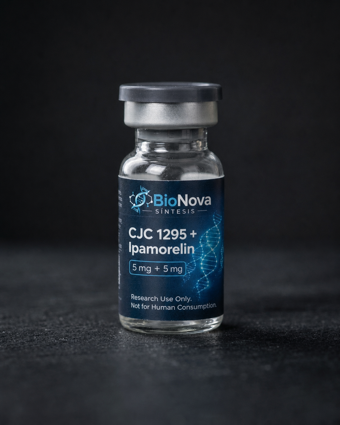 ipamorelin como se aplica 10mg Prime Lab Peptides Los pptidos secretagogos de hormona Tesamorelin & Ipamorelin Blend |
